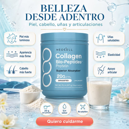 Neocell Colágeno Bio-Péptidos™ – 20 g de Colágeno por Porción